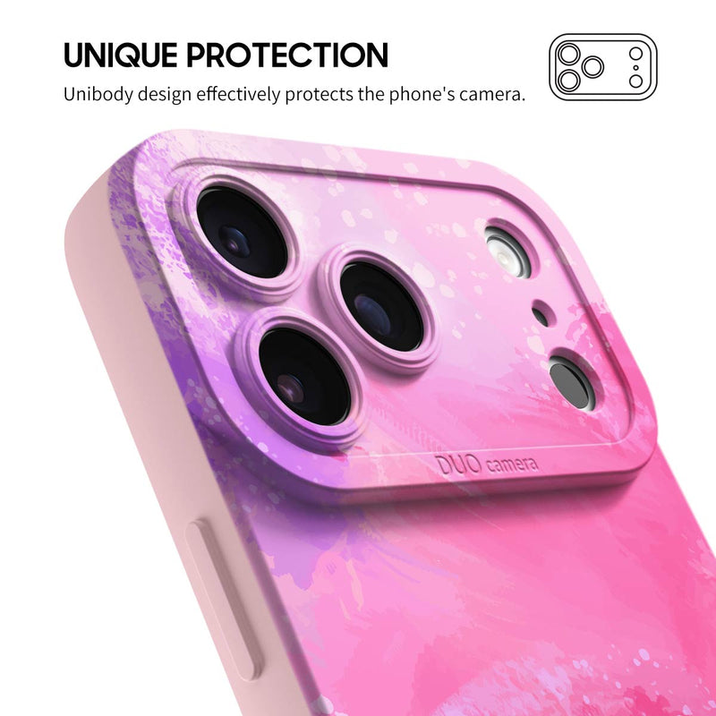 Pink Purple Coral - iPhone Silicone Case