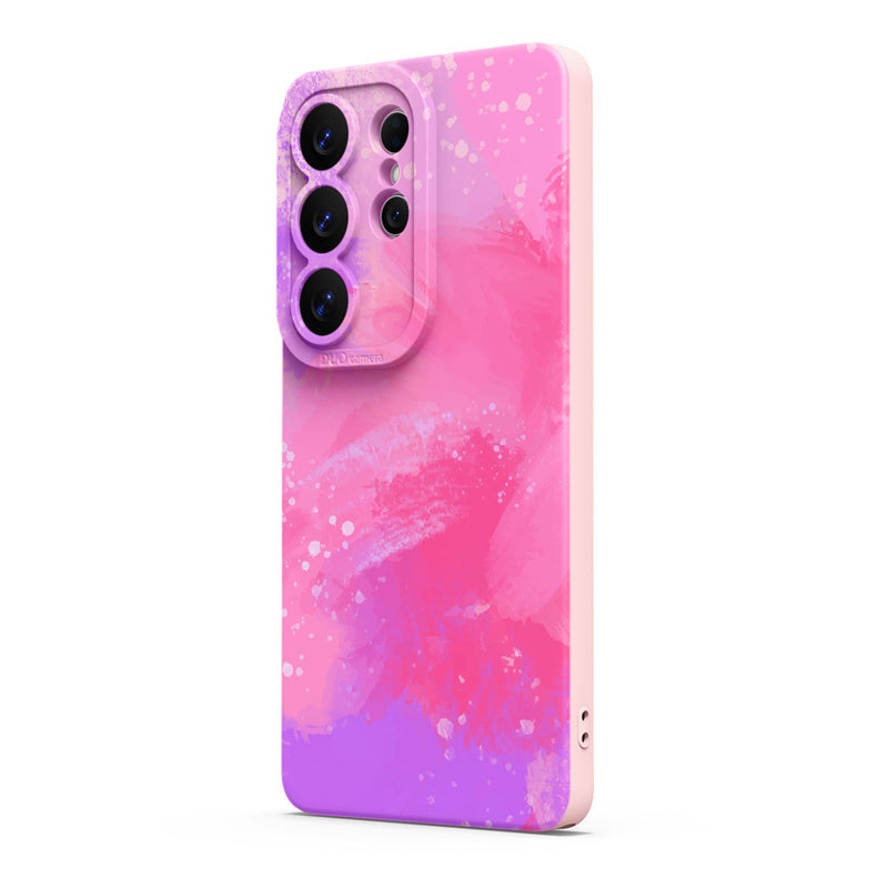 Pink Purple Coral - Samsung Silicone Case
