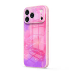 Pink Purple Coral - iPhone Glass Case