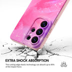 Pink Purple Coral - Samsung Silicone Case