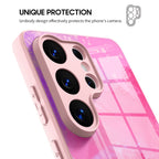 Pink Purple Coral - Samsung Glass Case