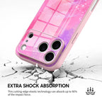 Pink Purple Coral - iPhone Glass Case