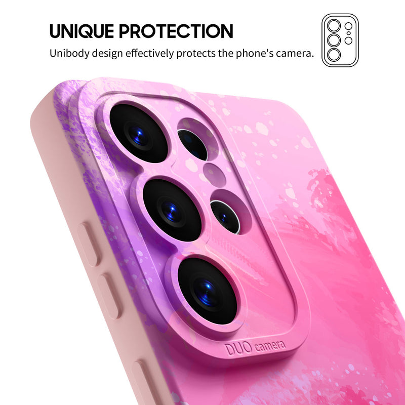 Pink Purple Coral - Samsung Silicone Case