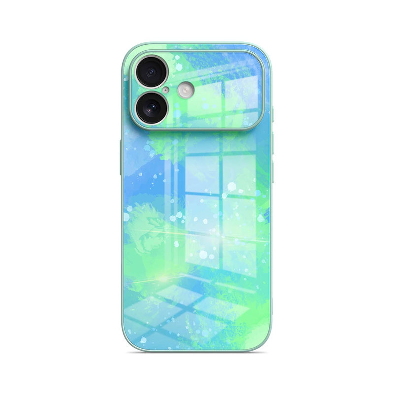 Fluorescent Jellyfish - iPhone Glass Case