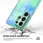 Fluorescent Jellyfish - Samsung Glass Case