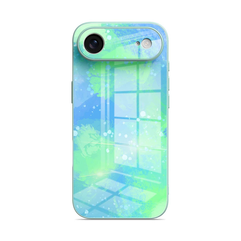 Fluorescent Jellyfish - iPhone Glass Case