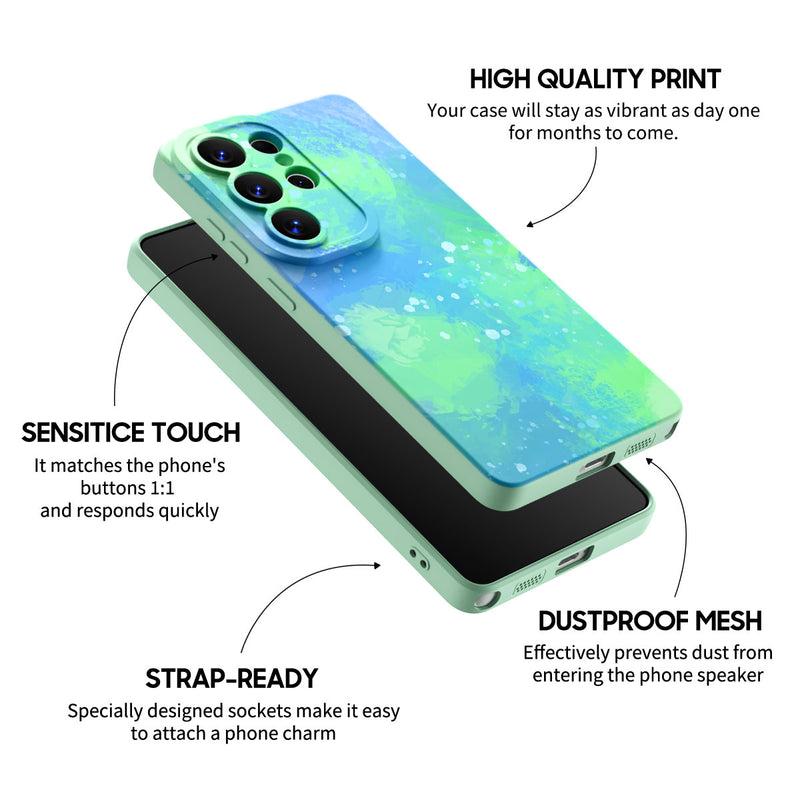 Fluorescent Jellyfish - Samsung Silicone Case