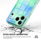 Fluorescent Jellyfish - iPhone Glass Case