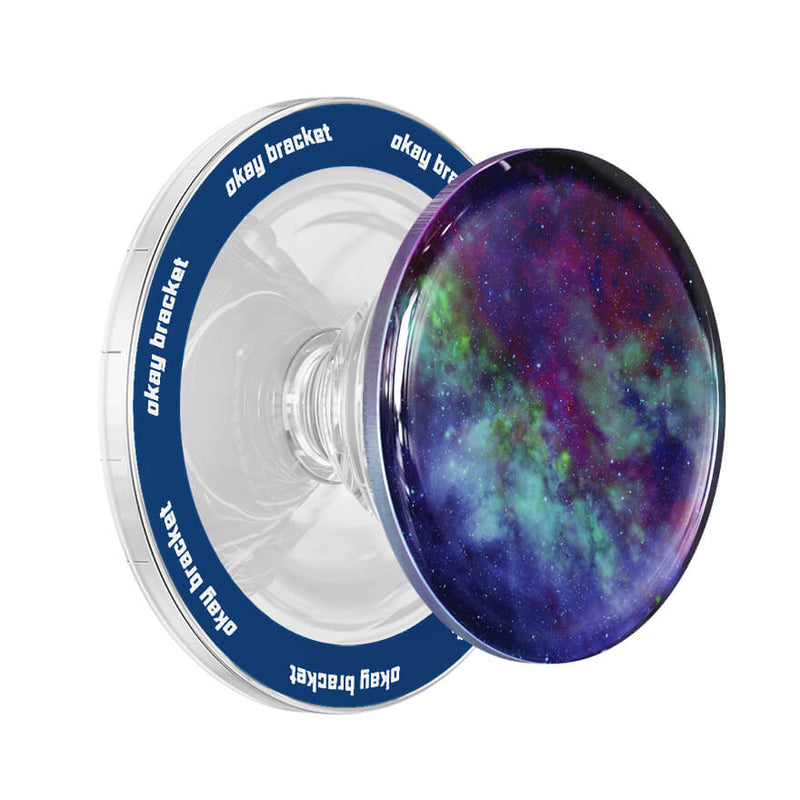 Psychedelic Purple World - MagSafe AirBag Grip