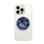 Psychedelic Purple World - MagSafe AirBag Grip