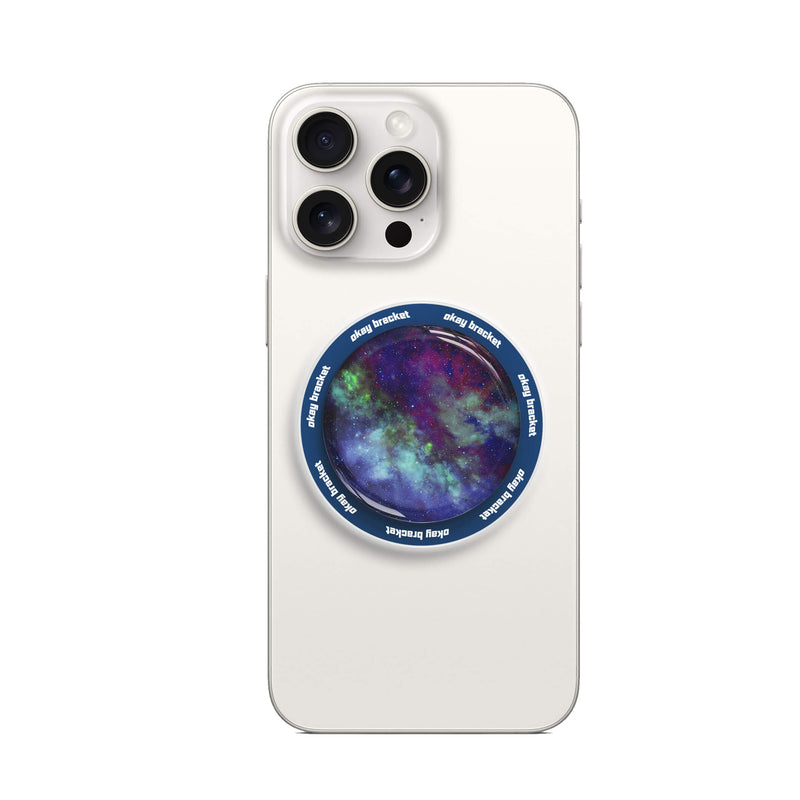 Psychedelic Purple World - MagSafe AirBag Grip