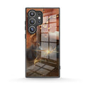 Amber Brown - Samsung Glass Case Caselm