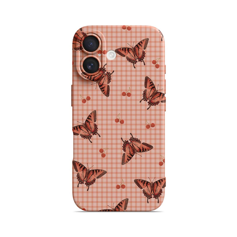 Dancing With Butterflies - iPhone Silicone Case