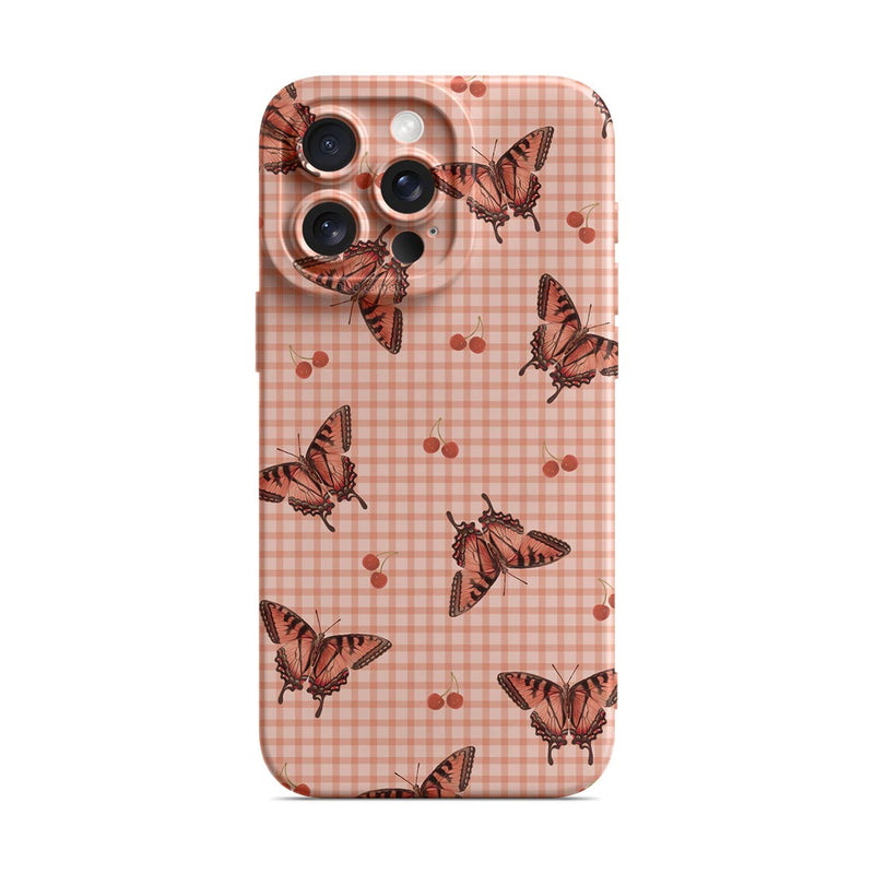 Dancing With Butterflies - iPhone Silicone Case