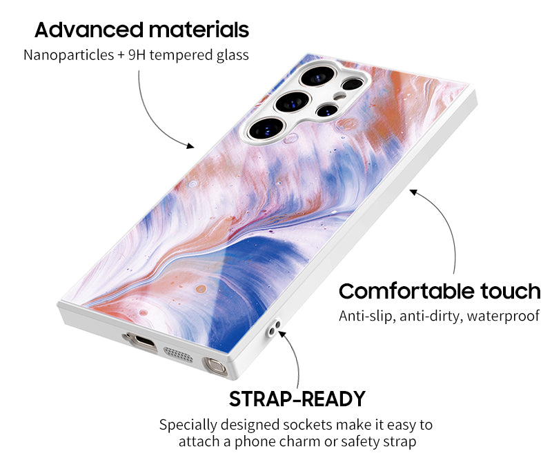 Advanced Materials Utilize Nanoparticle Technology + 9H Tempered Glass.