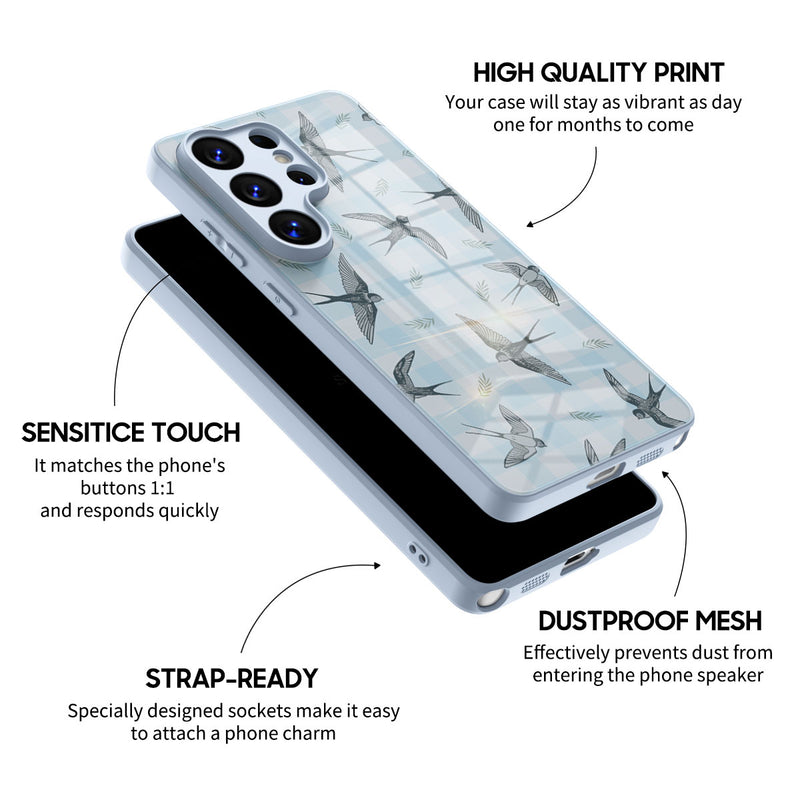 Yearning For Freedom - Samsung Glass Case