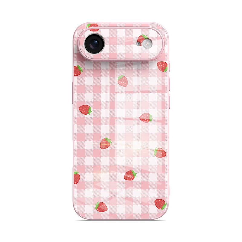 Sweet Strawberry - iPhone Glass Case