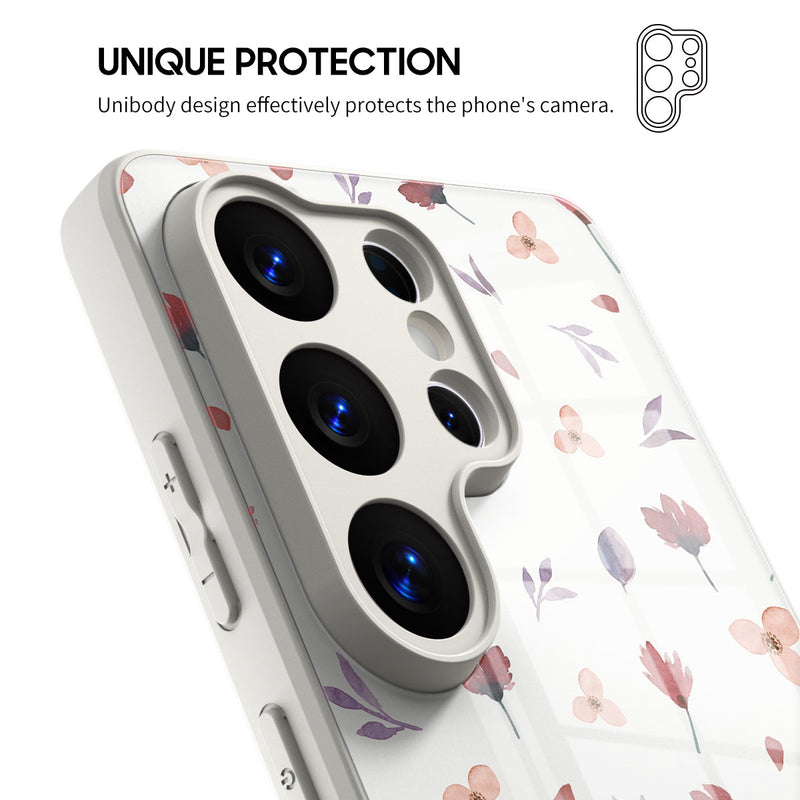 Floral Scent - Samsung Glass Case