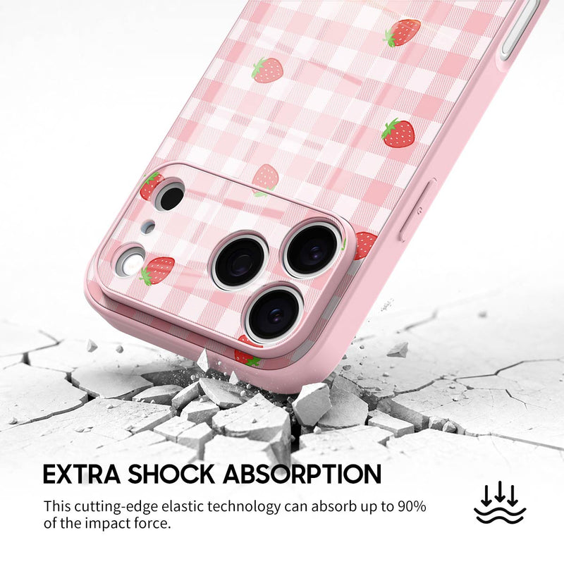 Sweet Strawberry - iPhone Glass Case