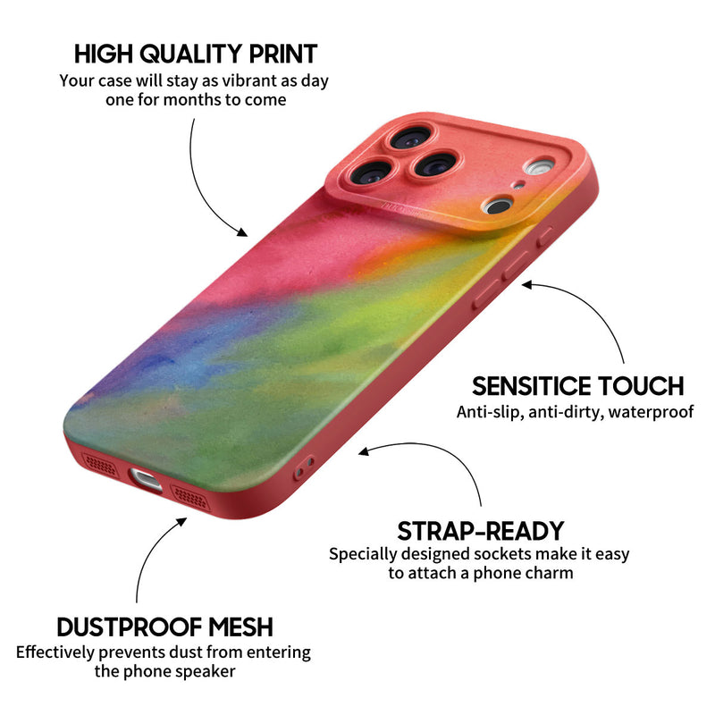 Apply Spring Color - iPhone Silicone Case