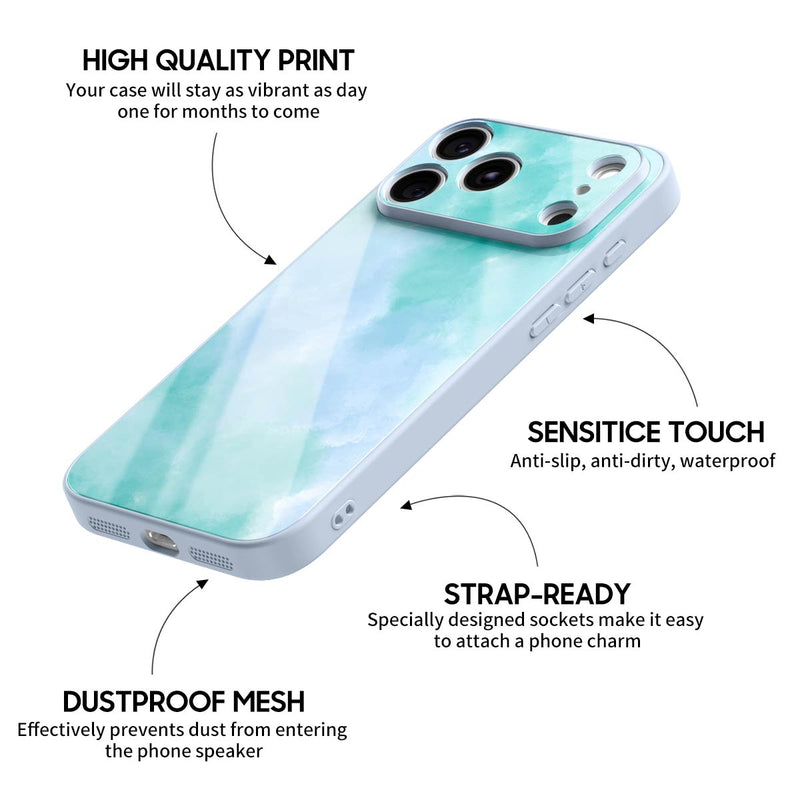 Rippling Water - iPhone Glass Case