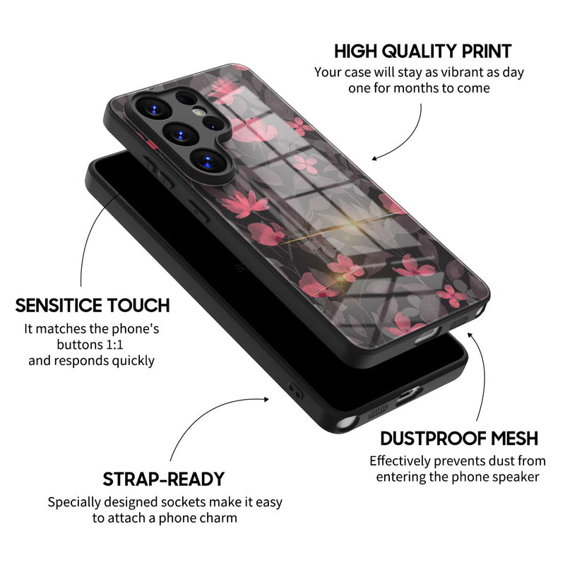 Night Fragrance - Samsung Glass Case