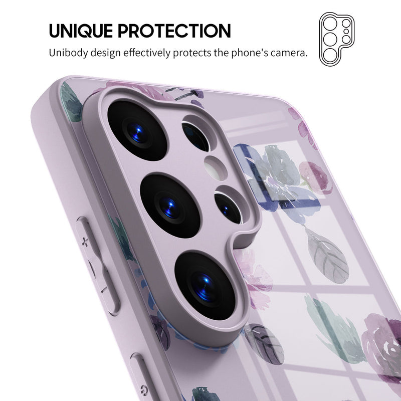 Gentle Breath - Samsung Glass Case