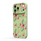 Butterfly Among Flowers - iPhone Silicone Case