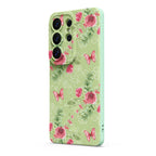 Butterfly Among Flowers - Samsung Silicone Case