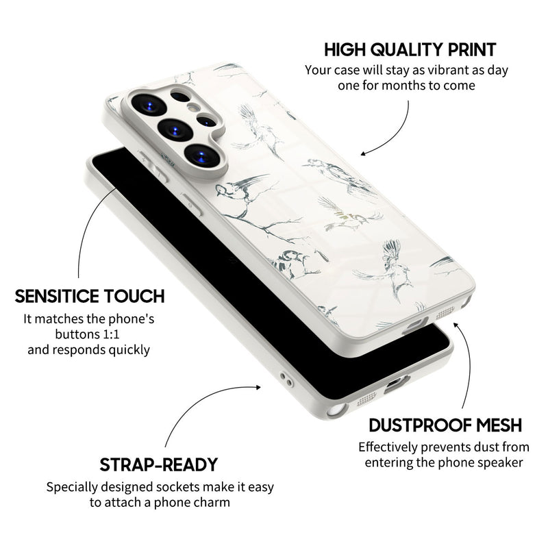 Birdsong - Samsung Glass Case