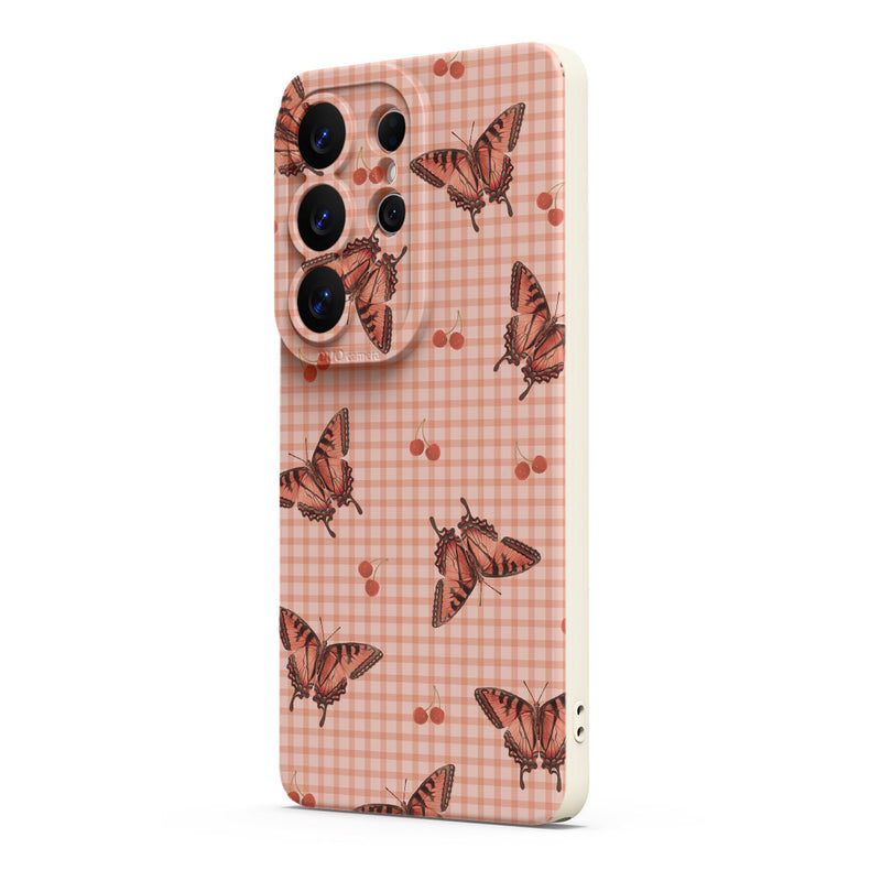 Dancing With Butterflies - Samsung Silicone Case