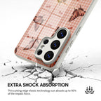 Dancing With Butterflies - Samsung Glass Case