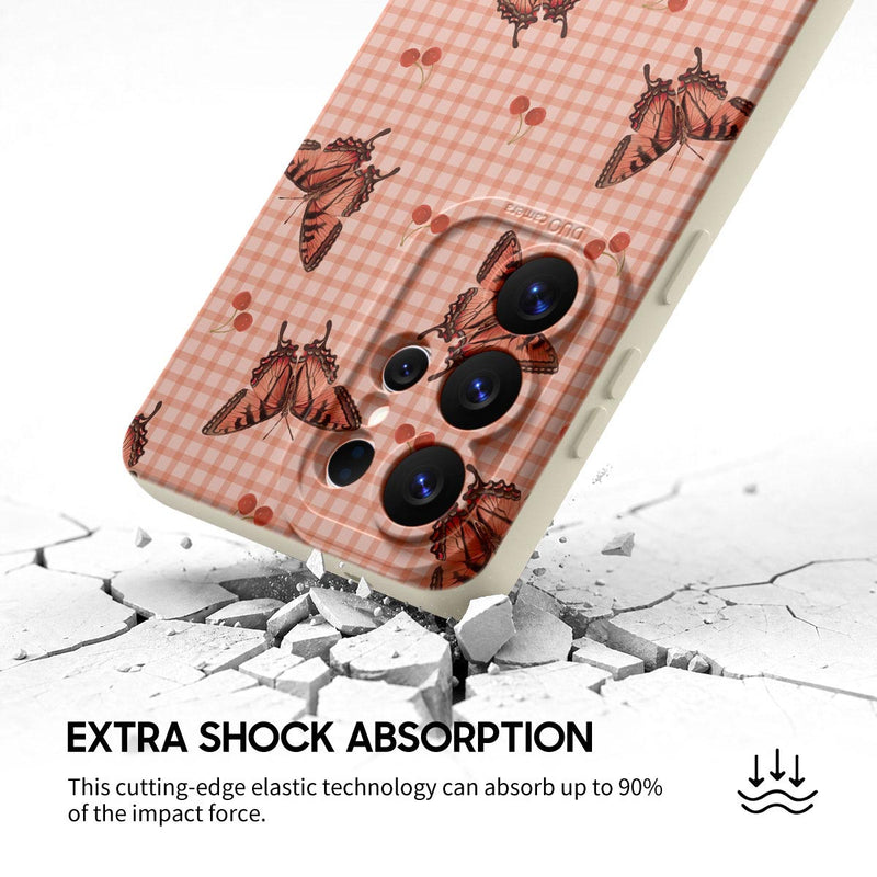 Dancing With Butterflies - Samsung Silicone Case