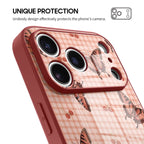 Dancing With Butterflies - iPhone Glass Case