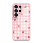 Sweet Strawberry - Samsung Glass Case
