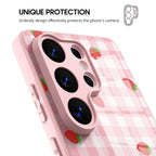 Sweet Strawberry - Samsung Glass Case