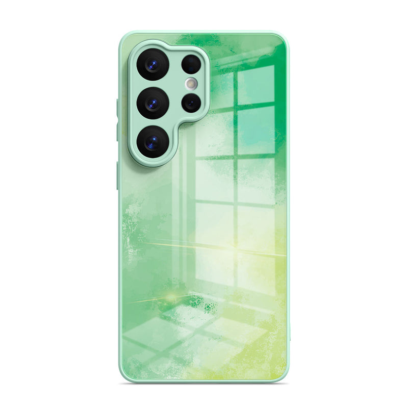 Green Shade - Samsung Glass Case