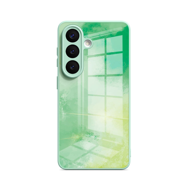 Green Shade - Samsung Glass Case