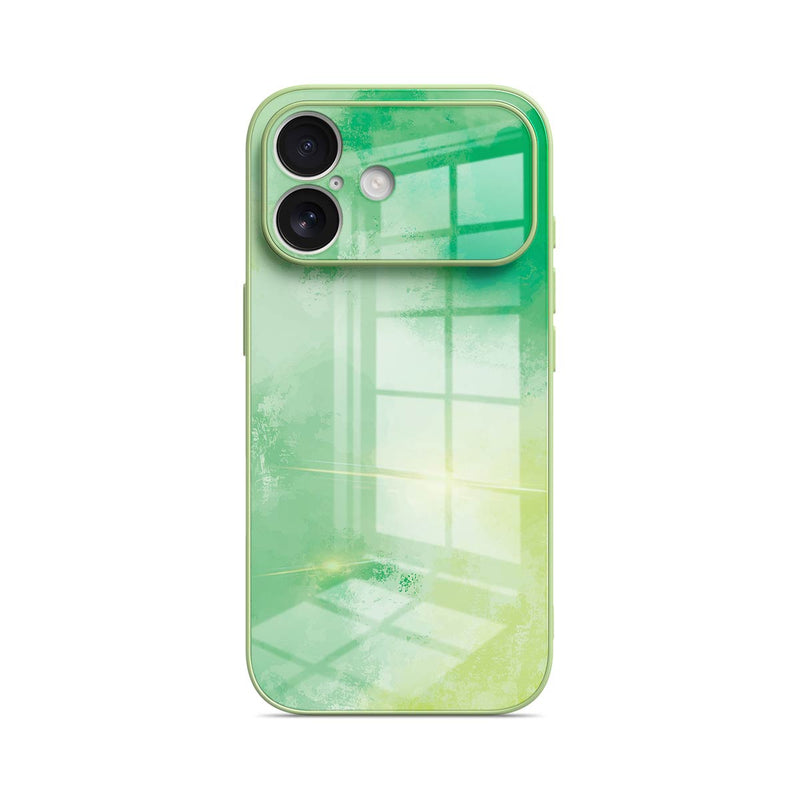 Green Shade - iPhone Glass Case