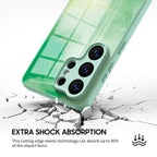 Green Shade - Samsung Glass Case