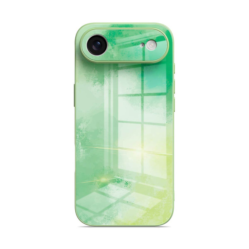 Green Shade - iPhone Glass Case