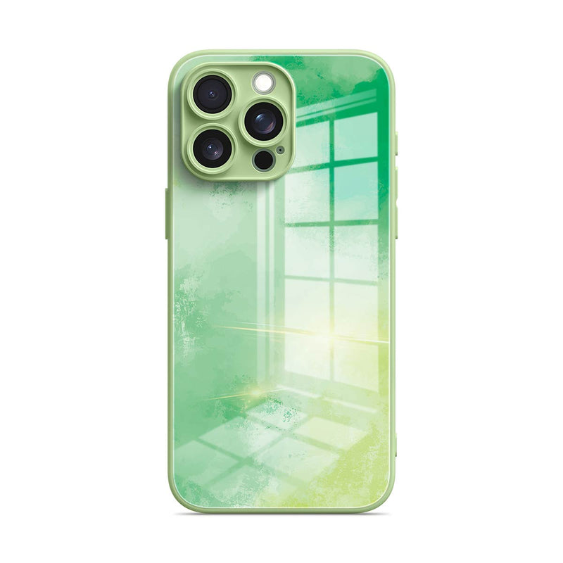 Green Shade - iPhone Glass Case