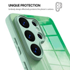 Green Shade - Samsung Glass Case