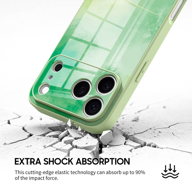 Green Shade - iPhone Glass Case