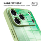 Green Shade - iPhone Glass Case