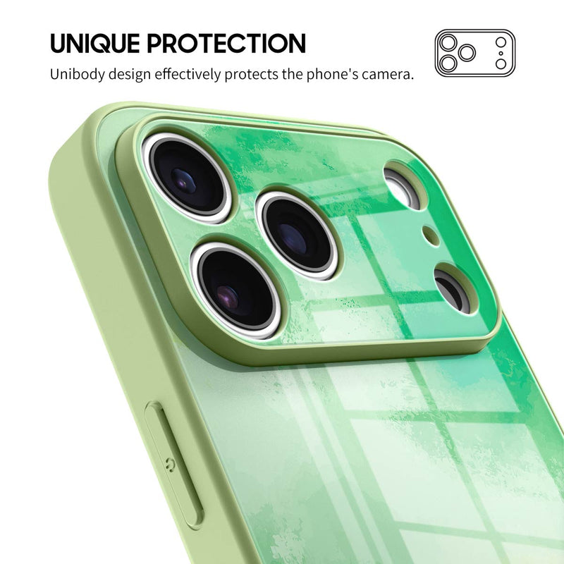 Green Shade - iPhone Glass Case