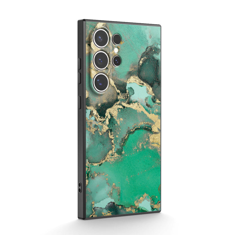 Malachite - Samsung Silicone Case Caselm