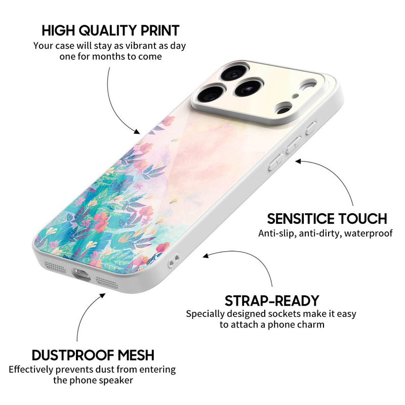 Spring Feeling - iPhone Glass Case