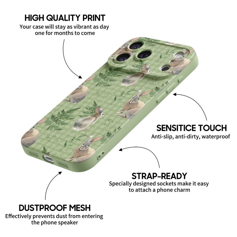 Bunny Fun - iPhone Silicone Case