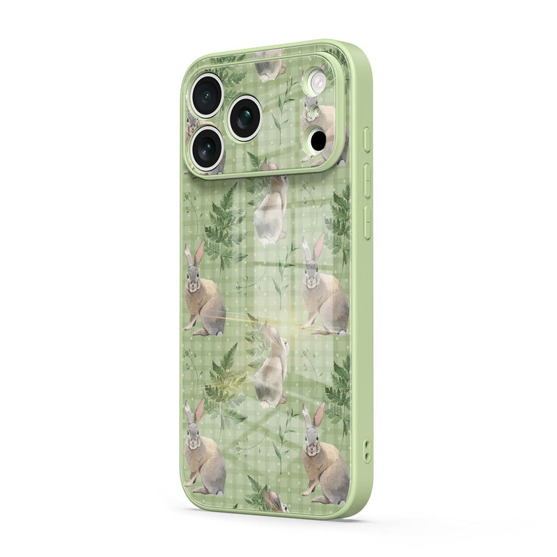 Bunny Fun - iPhone Glass Case